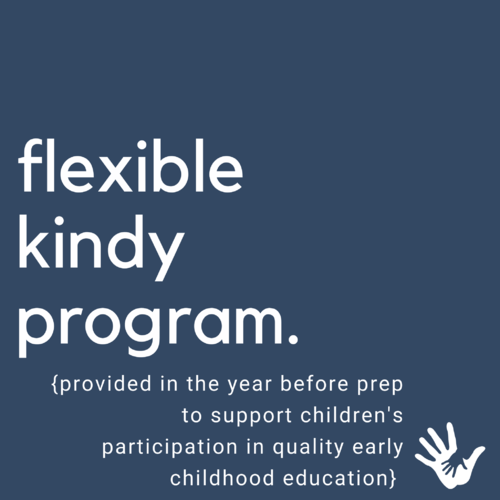 Flexible Kindy Program -  Did you know?