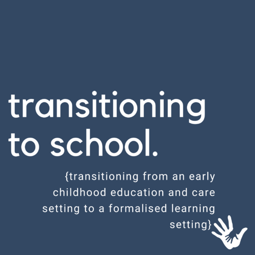 Transitioning to School - Did you know?